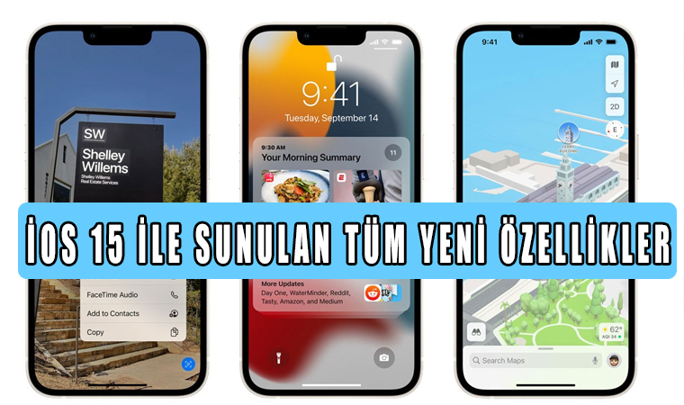 iOS 15 ile sunulan tüm yeni özellikler