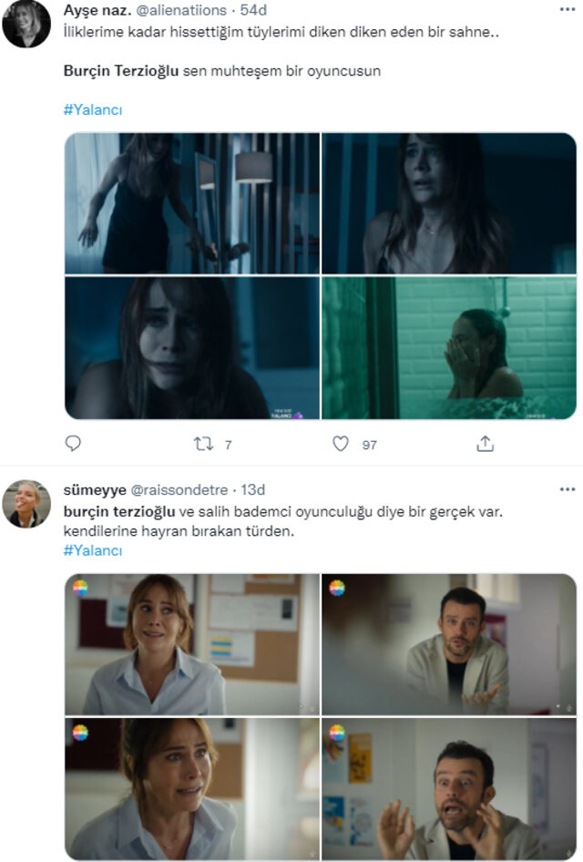 Yapımcılığını Süreç Film'in üstlendiği, yönetmenliğini Hülya Gezer'in yaptığı, senaryosunu Yazıhane ekibinin kaleme aldığı Yalancı dizisinin başrollerinde Burçin Terzioğlu, Salih Bademci, Hazal Türesan, Cemal Toktaş ve Şahin Irmak yer alıyor. Onlara İmer Özgün, Murat Kılıç, Serkan Tınmaz, Efsane Odağ, Fatih Berk Şahin, Emir Çubukçu, Öyküsu Özyürek, Ozan Ayhan, Gizem Erman Soysaldı, Mesut Yılmaz, Doğa Karakaş, Sema Çeyrekbaşı, Özgür Şahin gibi başarılı isimler eşlik ediyor.