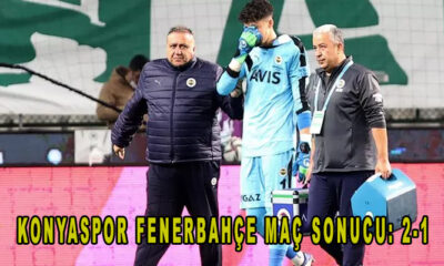 2021 Konyaspor Fenerbahçe maç sonucu 2-1