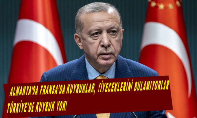 Cumhurbaşkanı Erdoğan: Almanya’da Fransa’da kuyruklar, yiyeceklerini bulamıyorlar, Türkiye'de kuyruk yok!