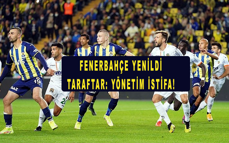 Fenerbahçe Alanyaspor maç sonucu 1-2