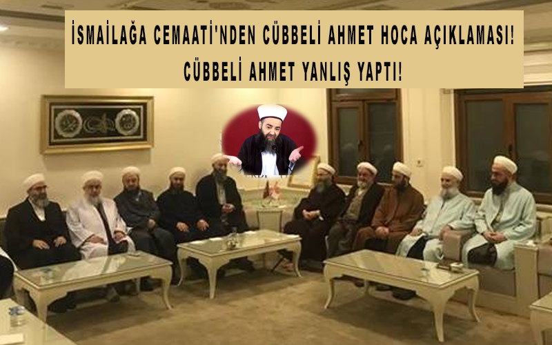 İsmailağa Cemaati'nden Cübbeli Ahmet Hoca açıklaması! Cübbeli Ahmet yanlış yaptı!