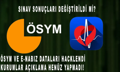 ÖSYM ve e-Nabız dataları hacklendi kurumlar açıklama henüz yapmadı!