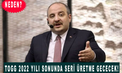 Mustafa Varank, 'TOGG' için tarih verdi 2022 yılının sonunda seri üretime geçeceğiz!