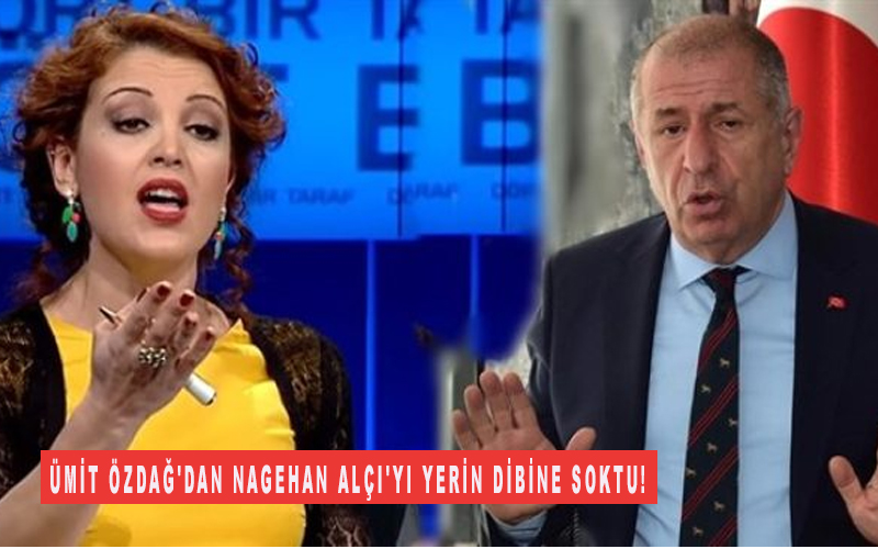 Ümit Özdağ'dan Nagehan Alçı'yı yerin dibine soktu! Türkiye'deki toplumsal gerilimin mimarları!