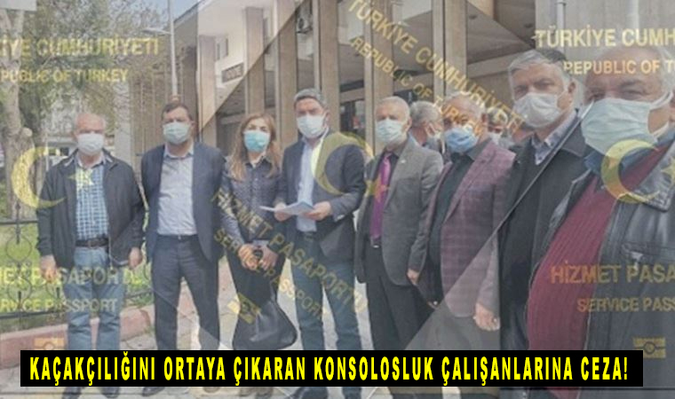 Ak Partili Yeşilyurt Belediyesi'nin kaçakçılığını ortaya çıkaran konsolosluk çalışanlarına ceza!