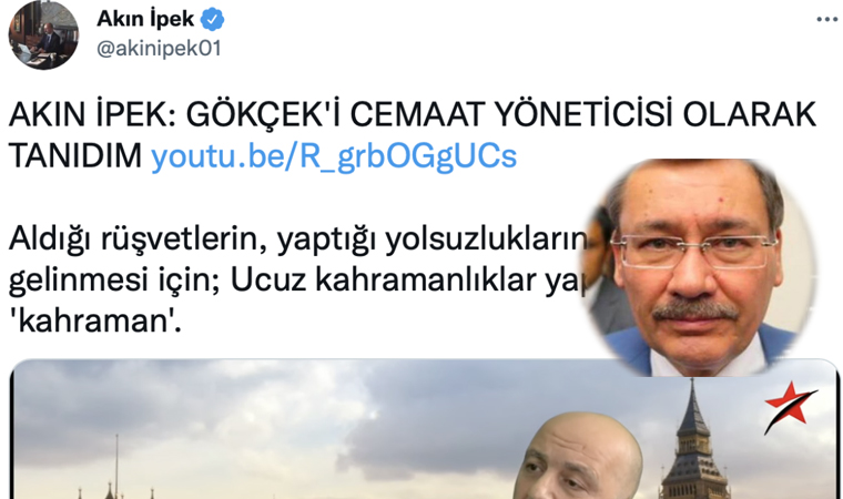 FETÖ/PYD üyesi Akın İpek yıllar sonra anlattı: "Gökçek cemaatin Ankara yöneticisi"