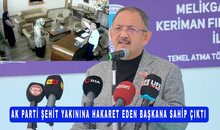 Ak Parti şehit yakınına hakaret eden başkana sahip çıktı mehmet özhaseki