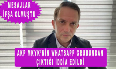 Ak partili Mücahit Birinci, AKP MKYK’nin WhatsApp grubundan çıktığı iddia edildi