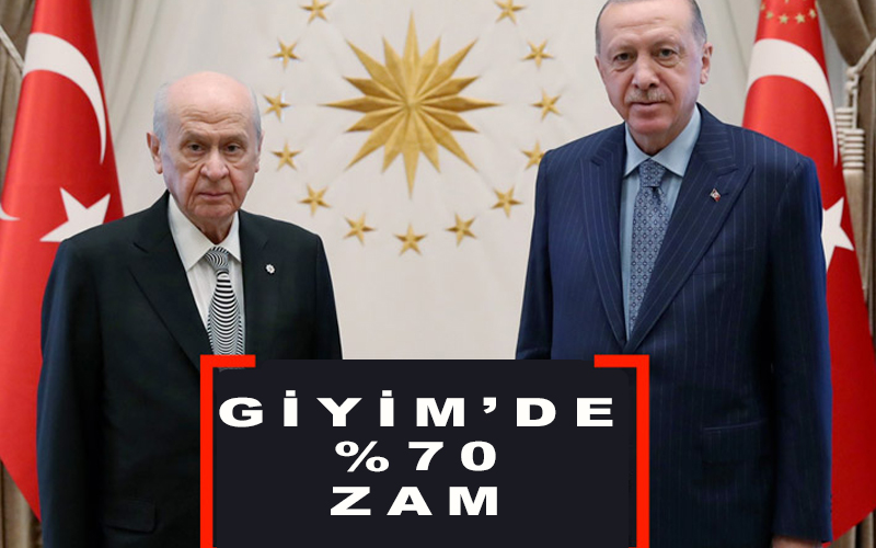 Hazır giyimde yüzde 70 zam kapıda Ak Parti ve MHP önlem alabilecek mi?