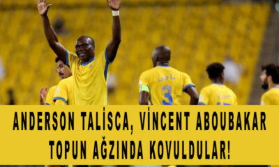 Anderson Talisca ile yolları ayırmayı planlayan Suudi ekibinde şimdi de Vincent Aboubakar topun ağzında kovuldular!