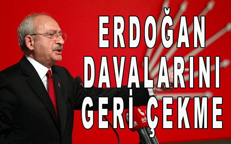 Kemal Kılıçdaroğlu Erdoğan'a seslendi davaları geri çekme sen kimi af ediyorsun kimsin?