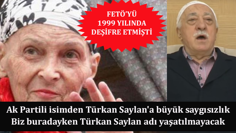 Faruk Gökkuş Türkan Saylan'a büyük saygısızlık