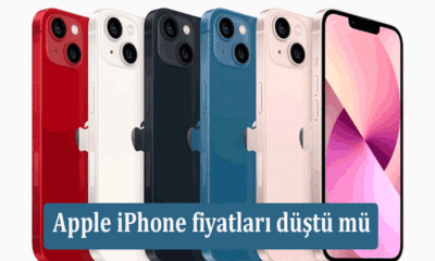 Apple iPhone fiyatları düştü mü