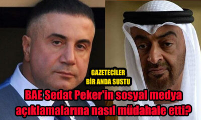 BAE Sedat Peker'in sosyal medya açıklamalarına nasıl müdahale etti?