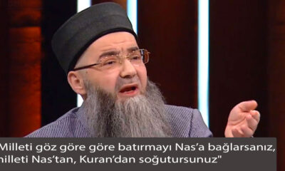 Cübbeli Ahmet milleti Nas’tan Kuran’dan soğutursunuz