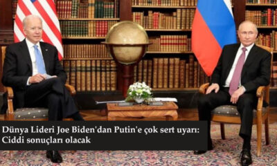 Dünya Lideri Joe Biden'dan Putin'e çok sert uyarı: Ciddi sonuçları olacak