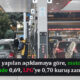 EPGİS'ten yapılan açıklamaya göre, motorine 1,14, benzinde 0,69, LPG'ye 0,70 kuruş zam geldi