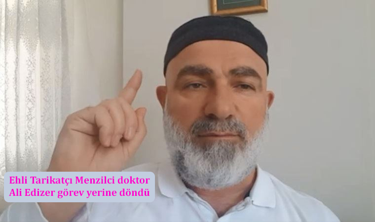 Ehli Tarikatçı Menzilci doktor Ali Edizer görev yerine döndü, sosyal medyanın gündemine oturan doktor yeni paylaşımlarda bulundu, daha önce çok eşliliği savunmuştu. Medenini kanunu hedef alan doktor görev yerine dönüyor!