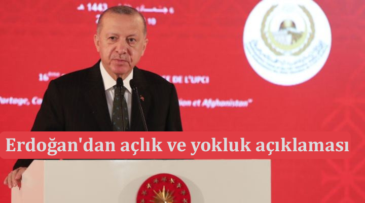 Ak Partili Cumhurbaşkanı Erdoğan'dan açlık ve yokluk açıklaması, Bakara suresi ile derdini anlattı, yoklukla intiham edileceksiniz