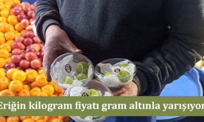 Eriğin kilogram fiyatı gram altınla yarışıyor!