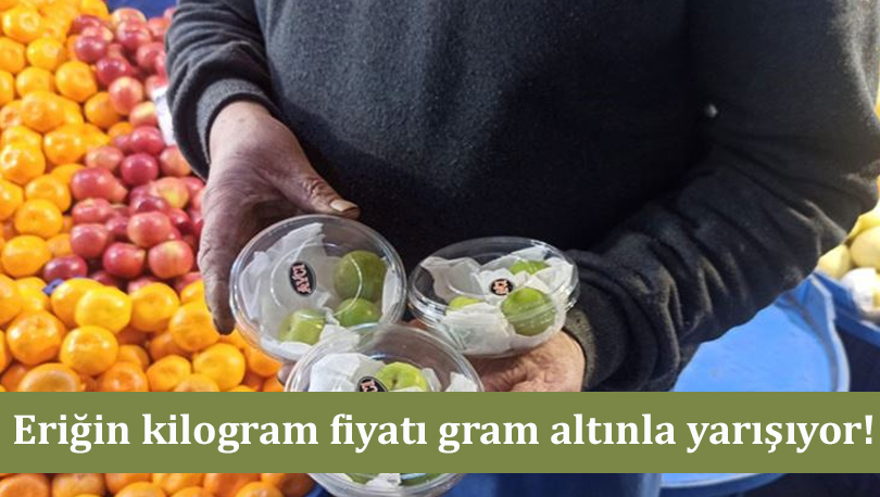 Eriğin kilogram fiyatı gram altınla yarışıyor!