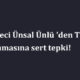 Gazeteci Ünsal Ünlü 'den TUSİAD açıklamasına sert tepki! Milyonlarca kişinin sabah programlarını izlediği ve her kesme hitap eden ünlü ismin açıklaması binlerce kişi tarafından beğenildi.