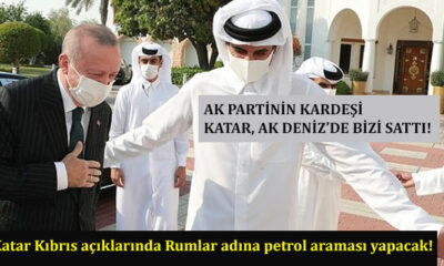 Ak Partinin kardeşi Katar Kıbrıs açıklarında Rumlar adına petrol araması yapacak!