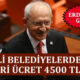 Kemal Kılıçdaroğlu CHP'li belediyelerde asgari ücretin ne kadar olacağını açıkladı en az 4500 TL