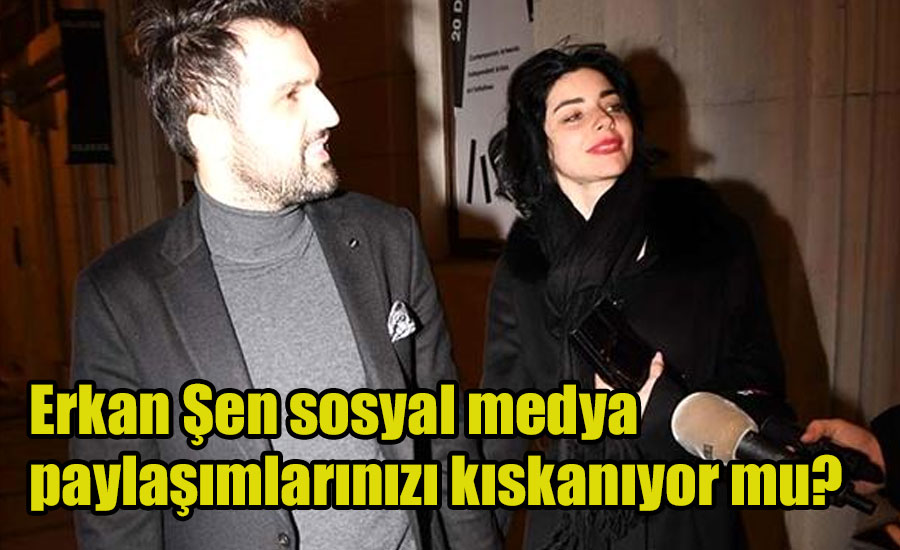 Merve Boluğur'a sordular Erkan Şen sosyal medya paylaşımlarınızı kıskanıyor mu?