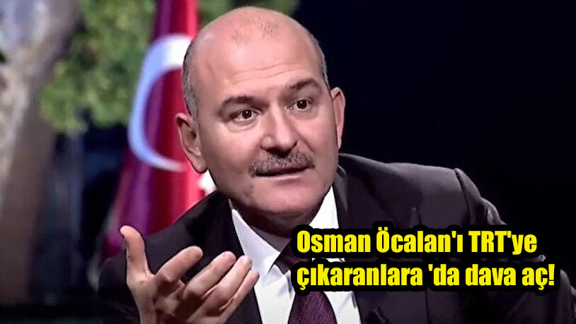 Osman Öcalan'ı TRT'ye çıkaranlara 'da dava aç!