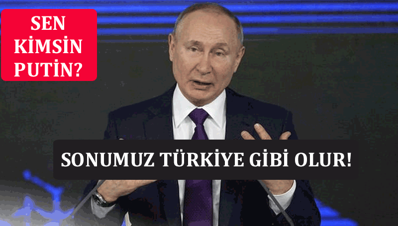 Rüs Lider Putin: Rusya faiz artışları olmazsa Türkiye gibi olabilir!