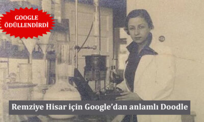 Remziye Hisar için Google’dan anlamlı Doodle! Gündem oldu! İşte çağdaş Türk kadını!