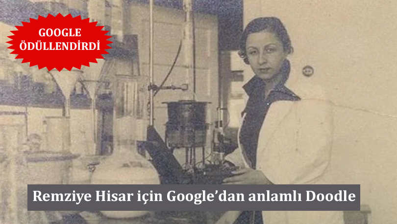 Remziye Hisar için Google’dan anlamlı Doodle! Gündem oldu! İşte çağdaş Türk kadını!