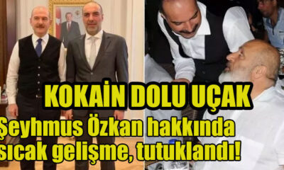 1.3 ton kokain yakalanan uçağın sahibi Şeyhmus Özkan hakkında sıcak gelişme, tutuklandı!