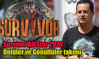 Survivor All Star 2022 Ünlüler ve Gönüllüler takımı