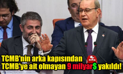 TCMB'ye ait olmayan 9 milyar