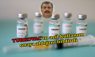 TURKOVAC'ın acil kullanım onayı