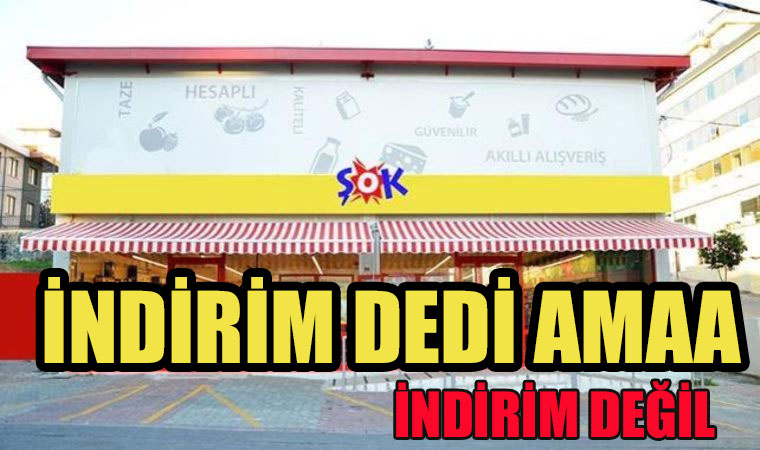 Şok Market'ten indirim açıklaması: