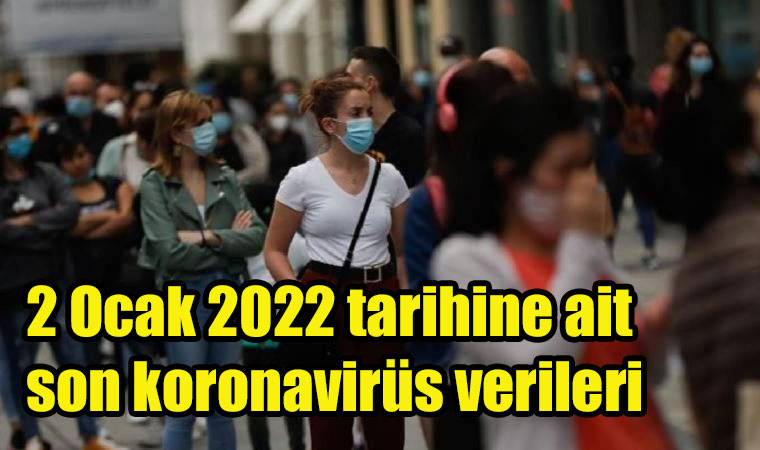 2 Ocak 2022 tarihine ait son koronavirüs verileri