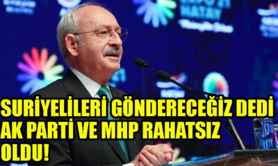 Kemal Kılıçdaroğlu: Suriyeli kardeşlerimizi yolcu edeceğiz dedi! Ak parti ve MHP'liler çılgına döndü gönderemezsin!