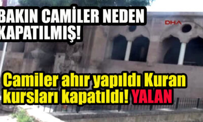 Camiler ahır yapıldı Kuran kursları kapatıldı yalanını atan Vatan hainleri hangi devletin kuklası?