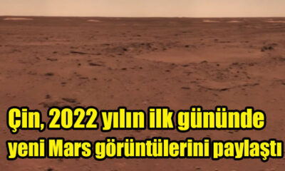 Çin, 2022 yılın ilk gününde yeni Mars görüntülerini paylaştı