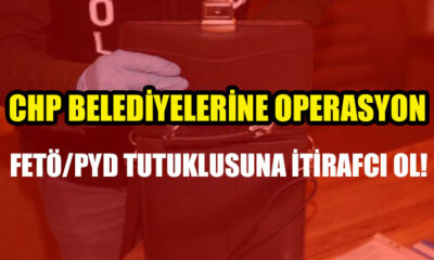 CHP'li bir belediyeye daha operasyon sinyali: Fetö'den tutuklanana itirafçı ol!