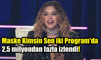 Maske Kimsin Sen iki Program'da 2,5 milyondan fazla izlendi!