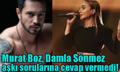 Murat Boz, Damla Sönmez aşkı sorularına cevap vermedi!