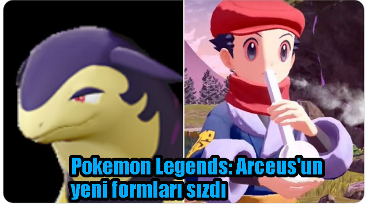 Pokemon Legends: Arceus'un yeni formları sızdı