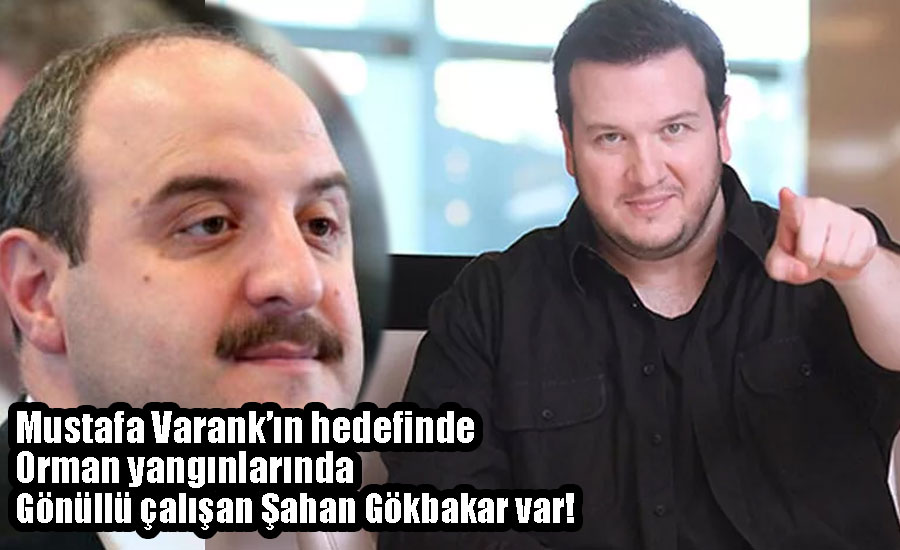 Mustafa Varank şahan gökbakar tepkisi