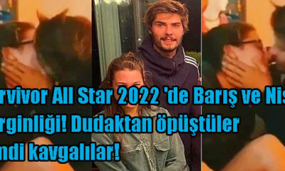 Survivor All Star 2022 'de Barış ve Nisa gerginliği! Dudaktan öpüştüler şimdi kavgalılar!