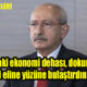 Kemal Kılıçdaroğlu'ndan enflasyon açıklaması: Saraydaki ekonomi dehası, dokunduğun her şeyi eline yüzüne bulaştırdın